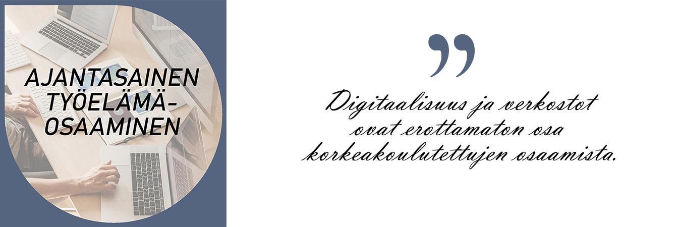 Digitaidot, verkosto-osaaminen, urahyvinvointi